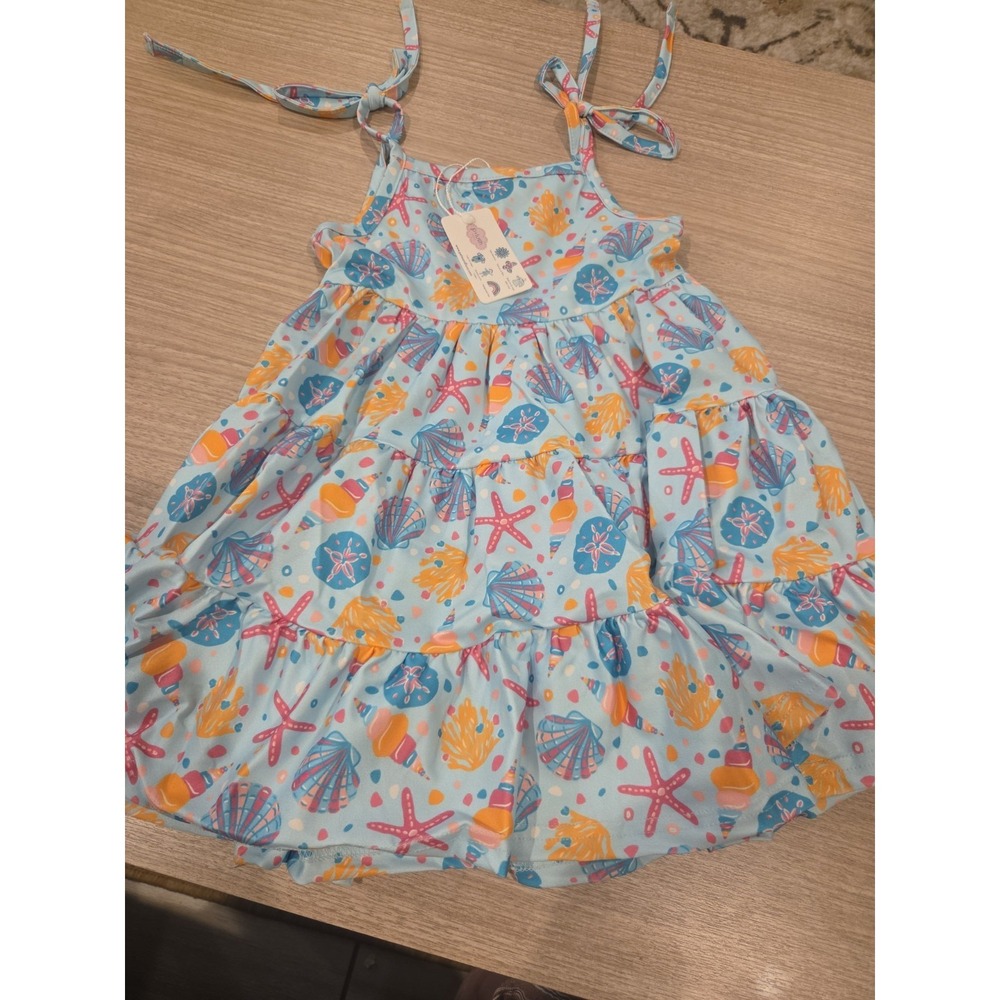 Pete & Lucy Neon Tide Girl Dress Size 3T